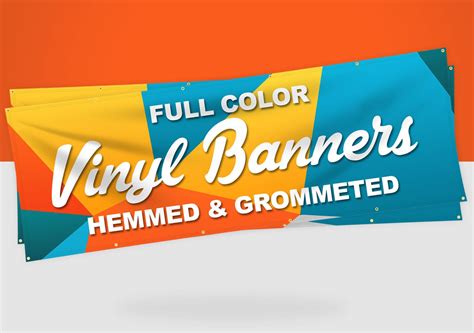 Get Best Vinyl Banners Printing At Competitive Price | RSF Packaging