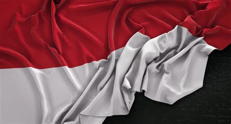 Free Photo | Indonesia Flag Wrinkled On Dark Background 3D Render