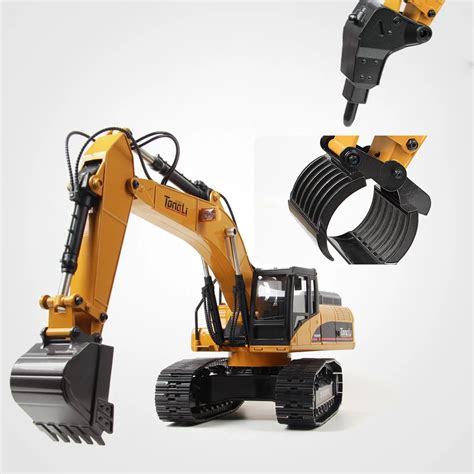 Metal RC Excavator 2.4Ghz 1/14 upgraded Version 4 – Xtreem RC