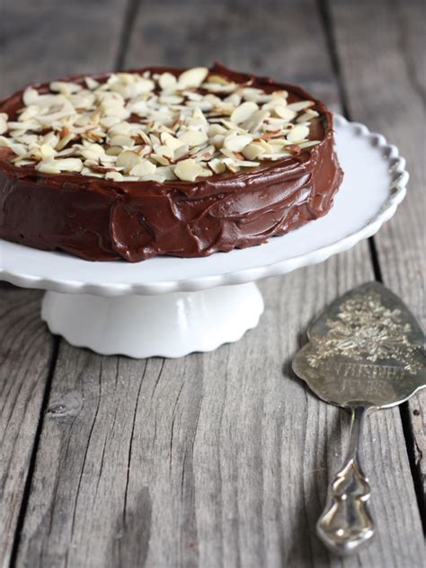 Chocolate Almond Cake - Completely Delicious