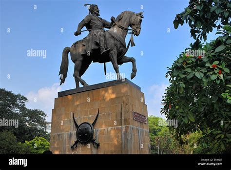 Statue of Chhatrapati Shivaji Maharaj , Bombay Mumbai , Maharashtra ...