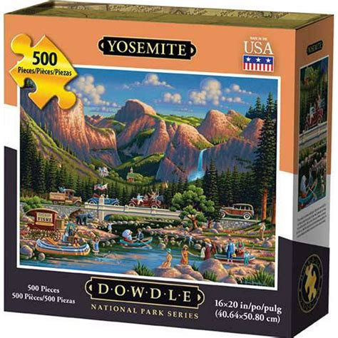 Dowdle Jigsaw Puzzle - Yosemite National Park - 500 Piece - Walmart.com ...