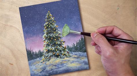 Christmas Tree Paintings