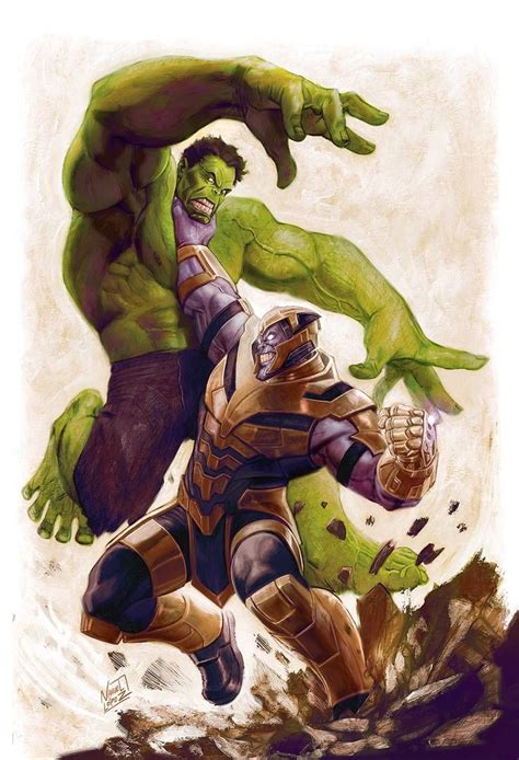 Hulk Vs Thanos