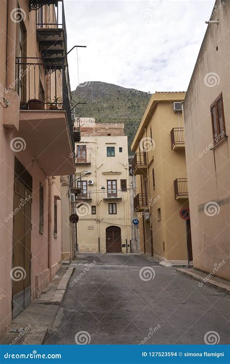 View of Castellammare Del Golfo Editorial Stock Image - Image of ...