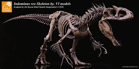 ArtStation - Indominus rex Skeleton by. VI models, Vitamin Imagination ...