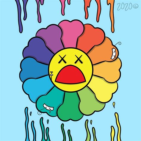 Takashi Murakami's Flower Drawings: A Guide To His Signature Style ...