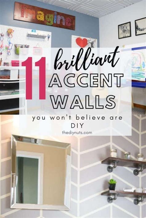 20 Easy Diy Accent Walls Ideas The Nuts