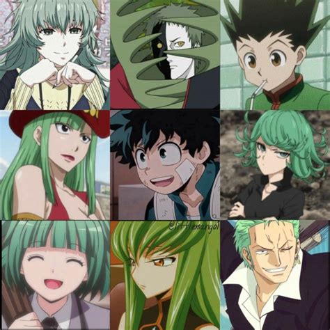 Discover more than 74 green hair anime characters best - in.coedo.com.vn