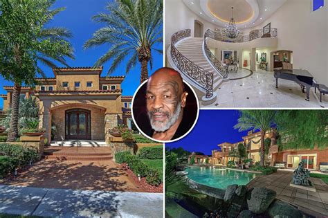 Inside Mike Tyson's surprisingly modest Las Vegas home