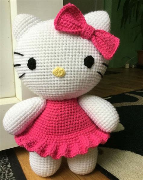 Big Hello Kitty - Free Pattern ~ kitting viet style