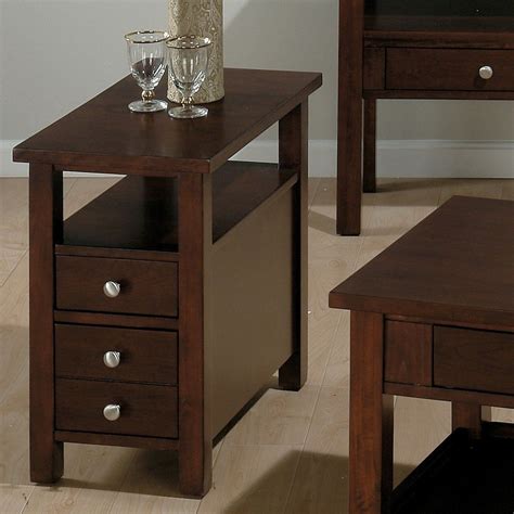 Side Tables For Living Room Dark Wood - The Right Choice Of Narrow End ...