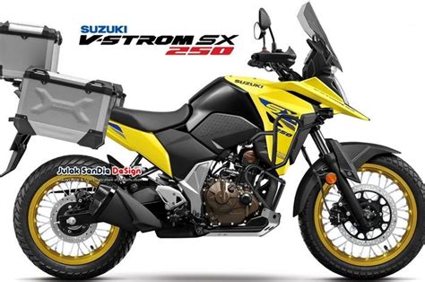 Suzuki V-Strom SX 250 Makin Keluar Aura Adventurenya, Modalnya Ubahan ...