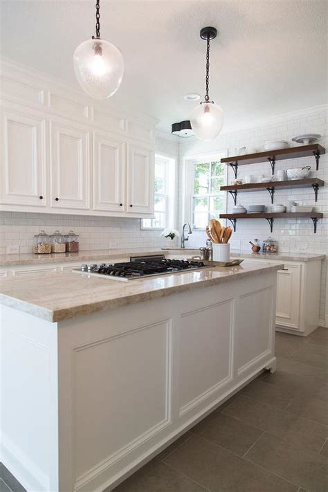 White Kitchen Cabinets With Taj Mahal Quartzite | Wow Blog