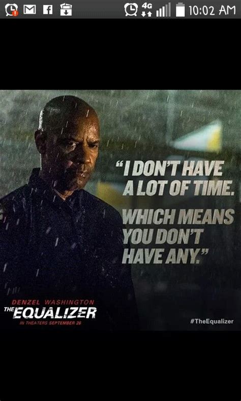 The Equalizer | Denzel washington, Denzel washington quotes, Equalizer