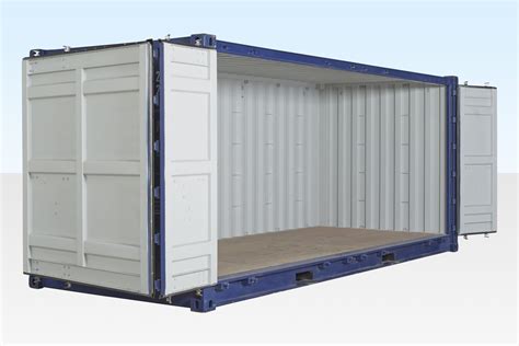 20ft Open Sided Shipping Container for Hire | Portable Space