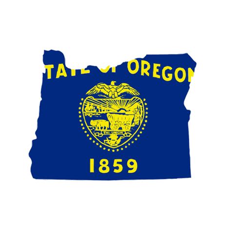 Oregon flag | Free SVG