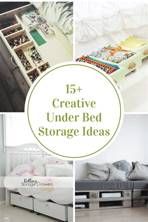 Creative Under Bed Storage Ideas - The Idea Room