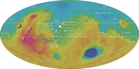 Scientists Favor Four ExoMars Landing Sites | Planetary News