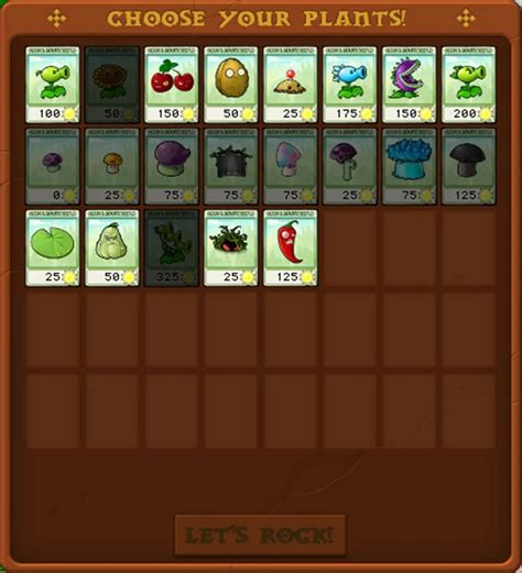 Plants Vs Zombie Characters Names - Infoupdate.org