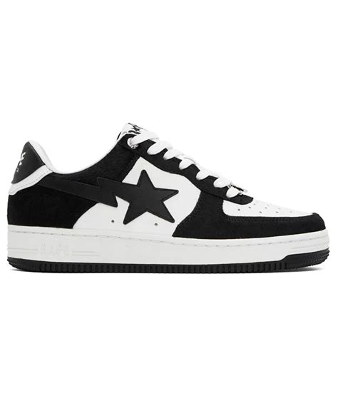 A Bathing Ape Bape Sta Black Calf Hair - Sneak Freaks LTD