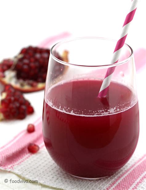 Pomegranate Juice Recipe - Make Fresh and Pure Juice at Home