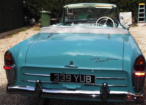 ford zephyr convertible 1962