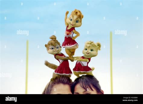 ALVIN AND THE CHIPMUNKS: THE SQUEAKQUEL, from left: The Chipettes ...