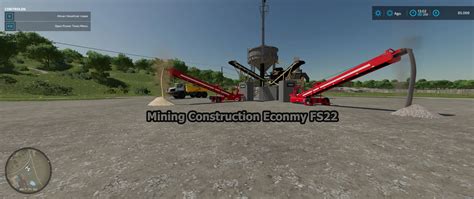 MINING CONSTRUCTION ECONOMY V5.1 – FS22 map