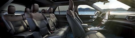 2021 Ford Explorer Interior, Seating, & Cargo | Holiday Ford