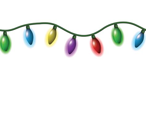 Christmas Light Garland Clipart at vaneliblog Blog