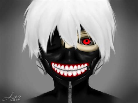 Kaneki Ken ~ Mask by kazekan on DeviantArt