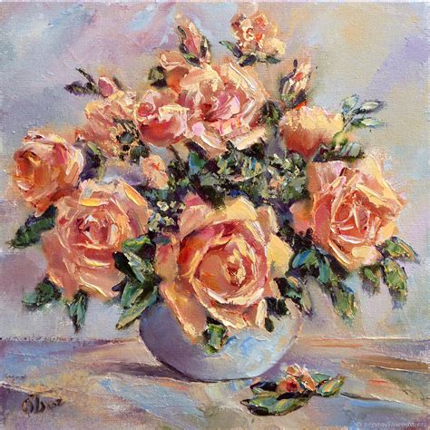 12 attractive Oil Paintings Of Flowers In A Vase 2024