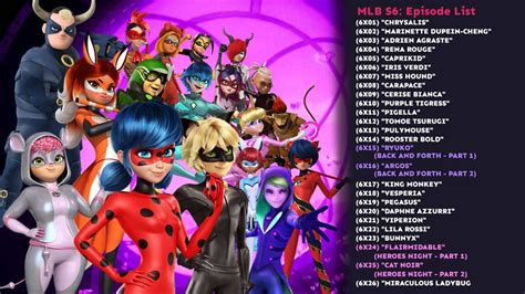 Miraculous - Season 6 Episode List | Miraculous ladybug funny ...