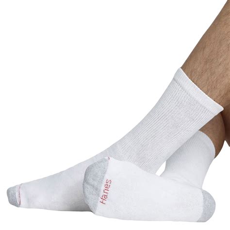 Hanes - Hanes Men's Cushion Ankle Socks 6-Pack, Style 186/6 - Walmart ...