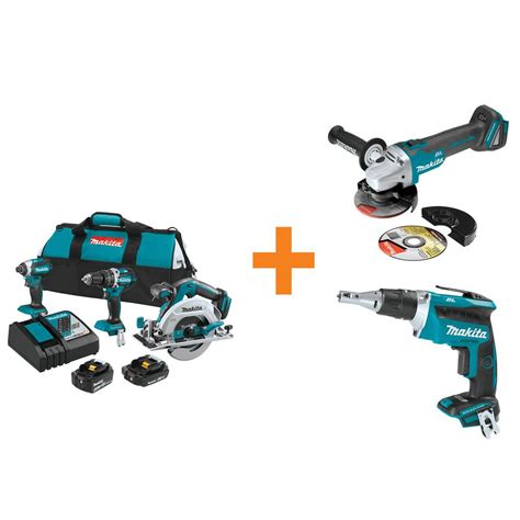 Makita - Power Tool Combo Kits - Power Tools - The Home Depot