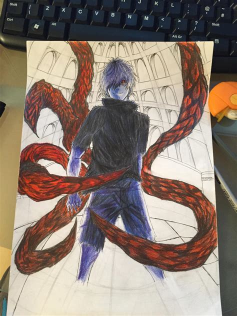 Kaneki Ken Kagune (unfinished) by jamestran97 on DeviantArt