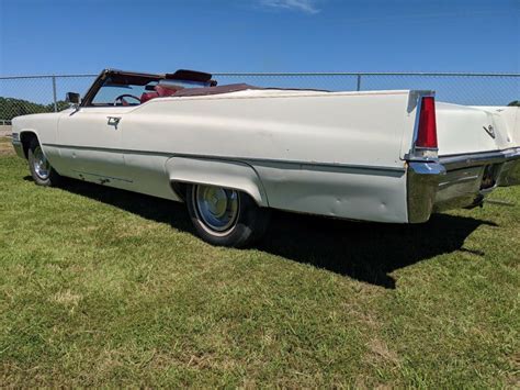 1969 Cadillac DeVille Convertible Convertible White RWD Automatic for ...