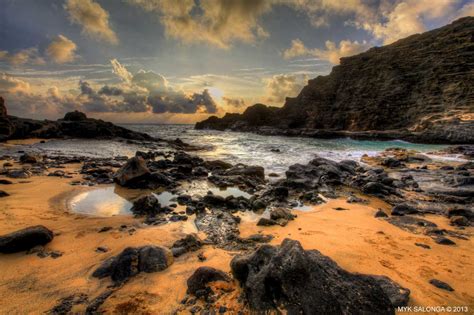 Eternity Beach, Halona Beach Cove, Oahu - Hawaii Pictures