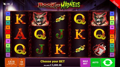 Book of Madness Slot Machine Full Review and Free Demo Game