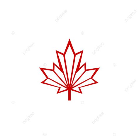 Canada Maple Leaf Vector PNG Images, Red Canada Maple Leaf Icon Image ...