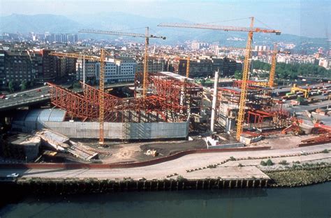 La construcción del Edificio | Guggenheim Bilbao Museoa