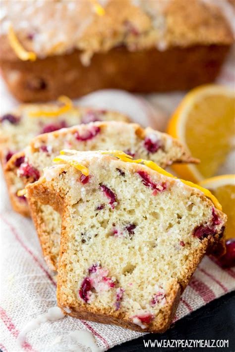 Cranberry Orange Quick Bread - Easy Peasy Meals