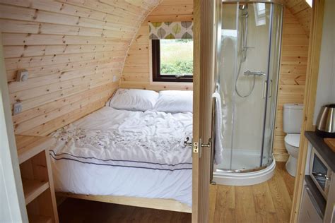 Family-sized, wooden, ensuite glamping pods in the eastern hills of the ...