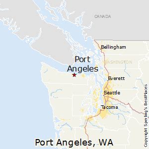 Port Angeles Washington Map - London Top Attractions Map