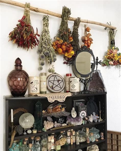 Pin on Halloween | Witch room, Wiccan decor, Witchy decor