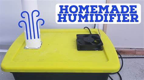 How to Build a Homemade Humidifier Using Ultrasonic Misters / fogger ...