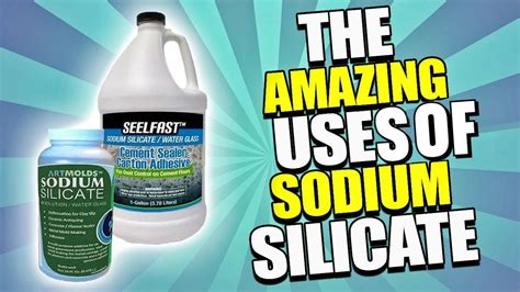 Sodium Silicate || Water Glass: (Uses from Industrial to Daily Life ...