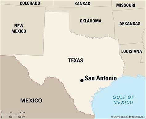 Map Of Texas With San Antonio - When Is The First Day Of Spring 2024