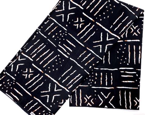 African Fabric Mudcloth Fabric African Fabric by the Yard - Etsy